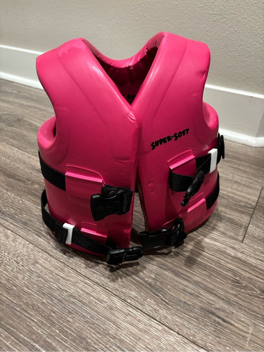 Kids Swim Vest - Hot Pink